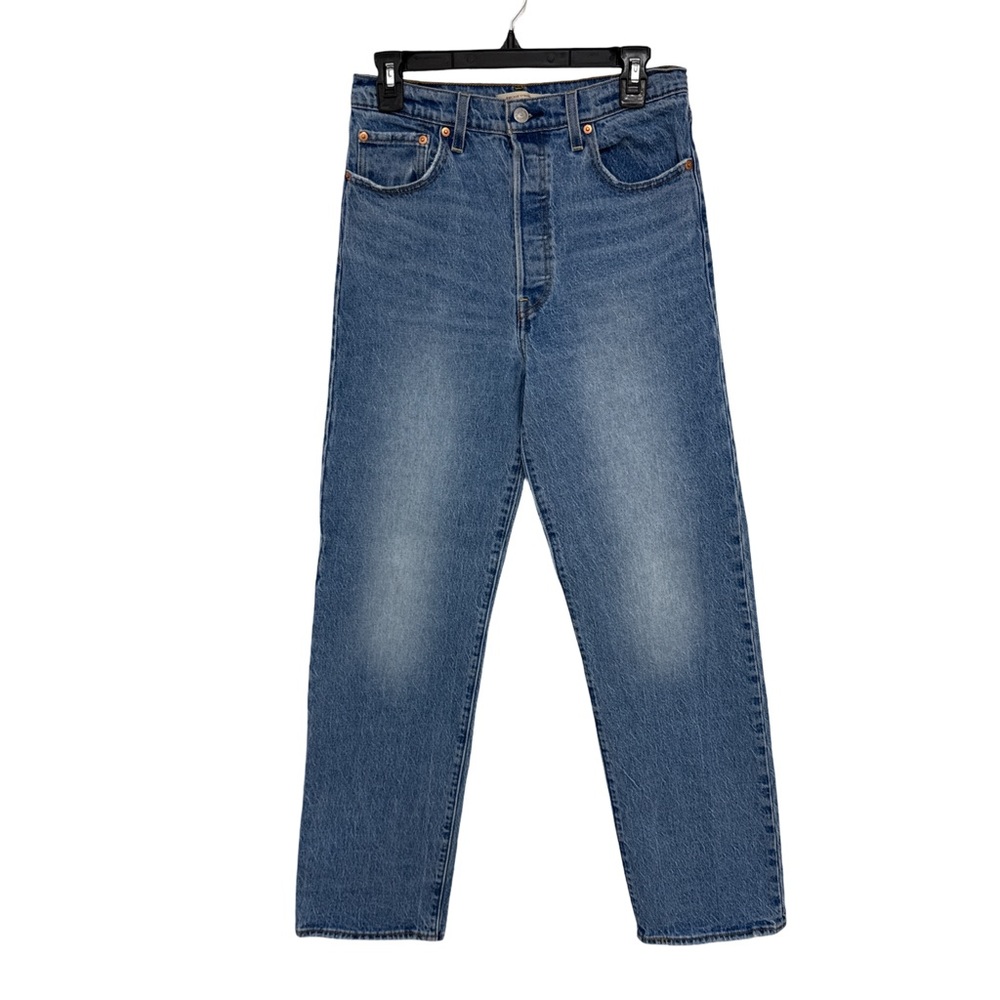 Levi's Ribcage Straight Classic High-Rise Blue Women's Jeans, 29